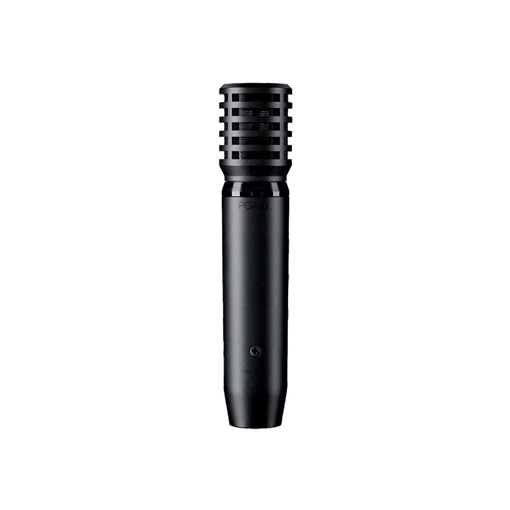 Shure PGA81-XLR Cardioid Condenser Instrument Microphone-microphone-Shure-Hermes Music